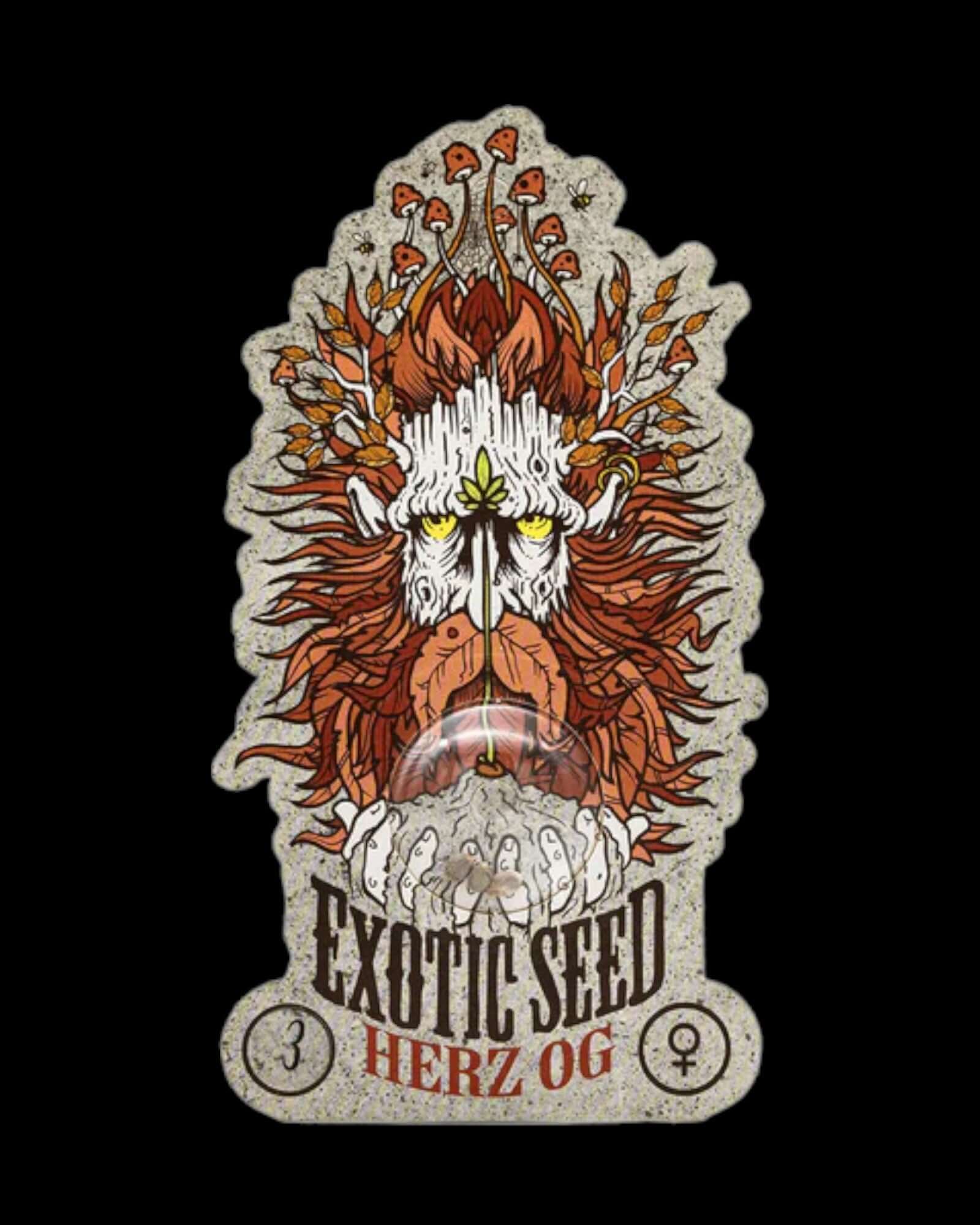 HERZ OG Indoor-Pflanze mit OG-Struktur