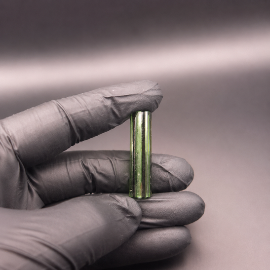 Handgefertigter Meccas Glas Tip 9 x 34 mm