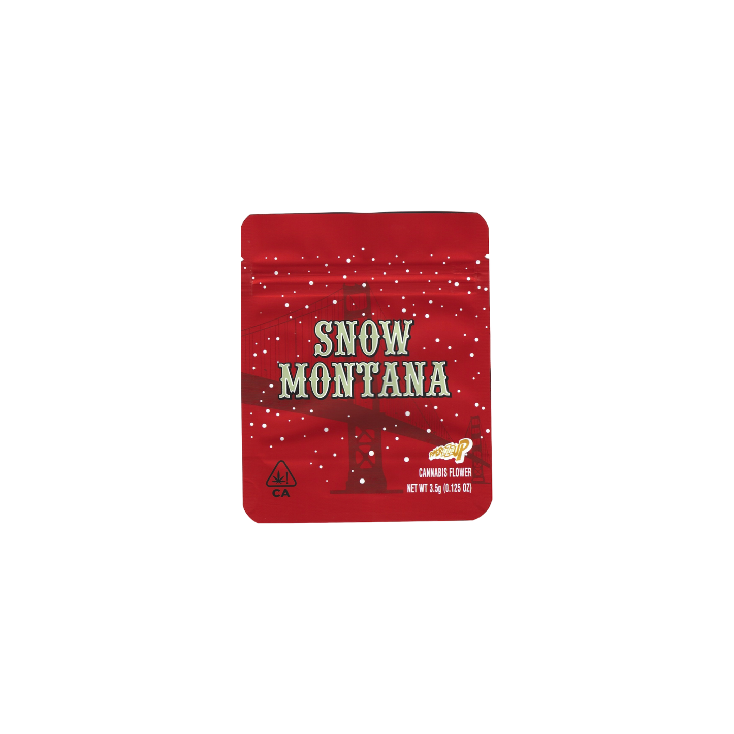 10x Cookies Snow Montana Mylar Bag 3,5g - Leer