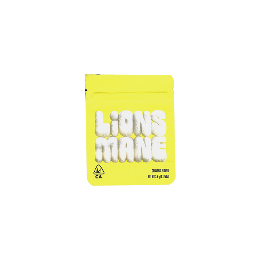 10x Lemon Nade Lions Mane Mylar Bag 3,5g - Leer