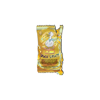 10x FUMI Duck sauce shaped Mylar Bag 1g/3,5g - Leer