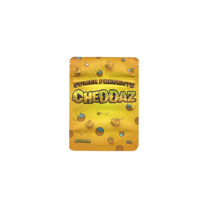 10x SUMER CHEDDAZ Mylar Bag 3,5g - Leer