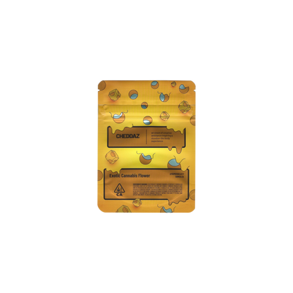 10x SUMER CHEDDAZ Mylar Bag 3,5g - Leer