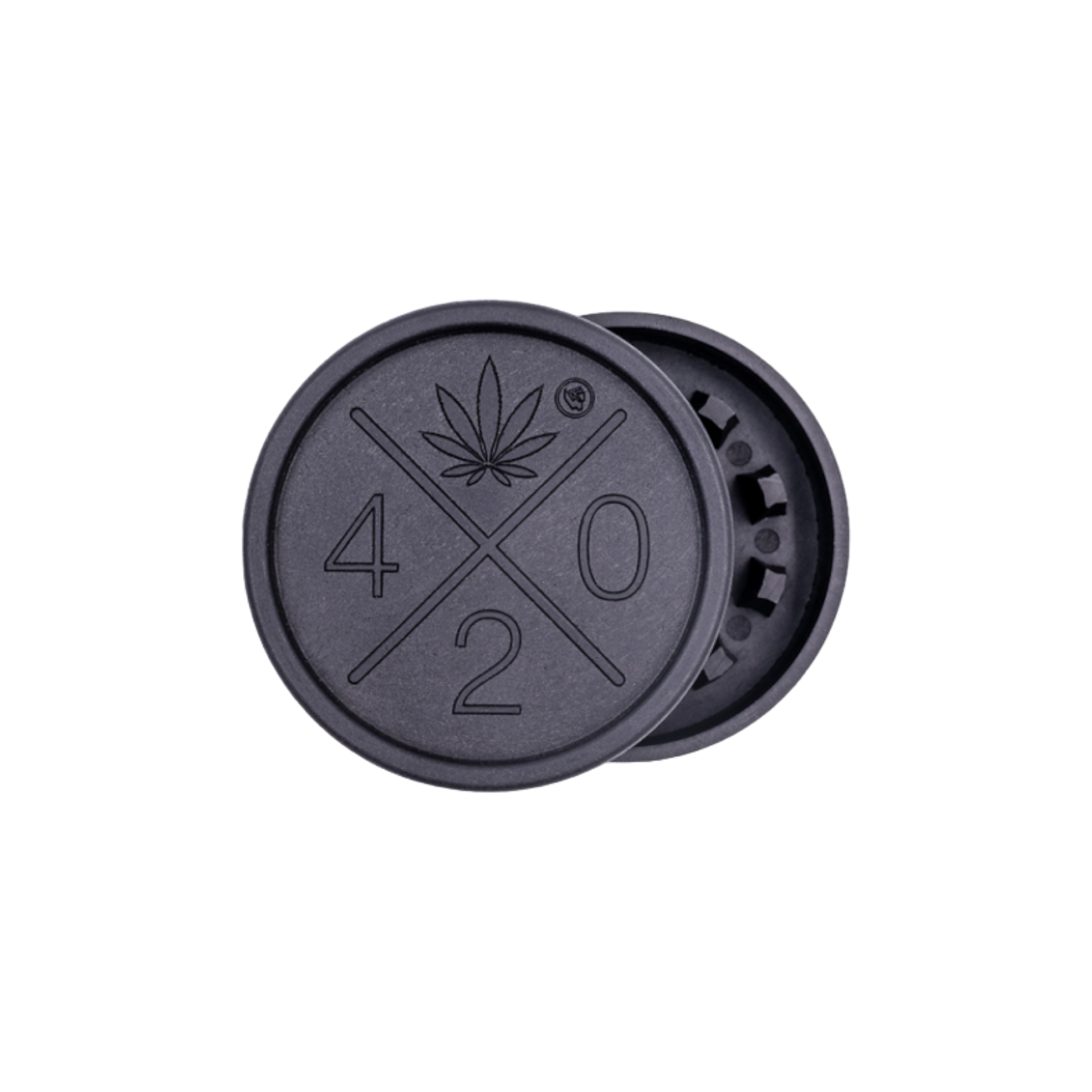 Hemp Grinder 420 Logo Kunststoff Grinder