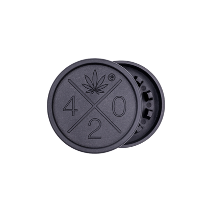 Hemp Grinder 420 Logo Kunststoff Grinder