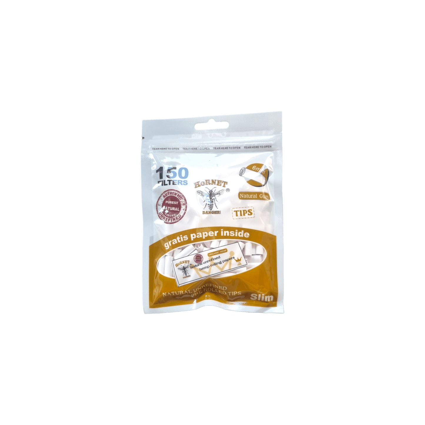 Hornet Prerolled Tips 150 Stück 6mm