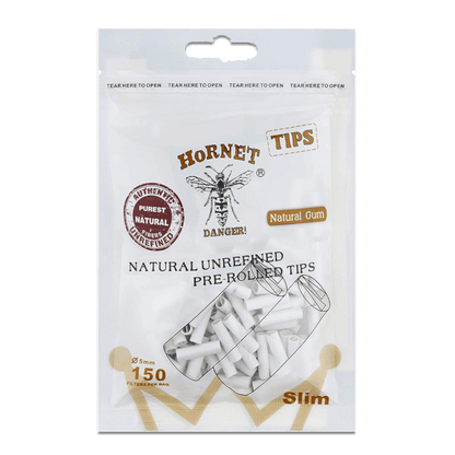 Hornet prerolled Tips 5mm 150 Stück Beutel