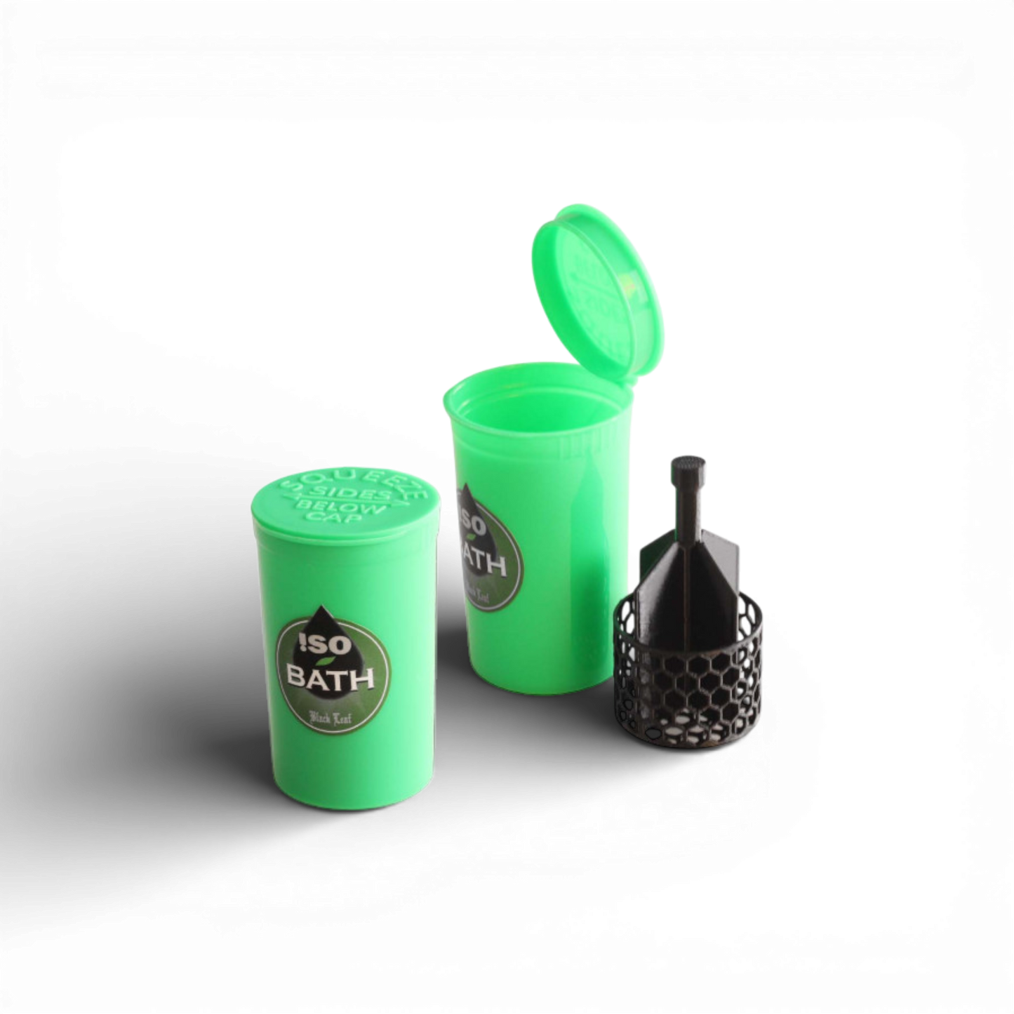 ISO-Bath Reinigungsdose für Glas Tips