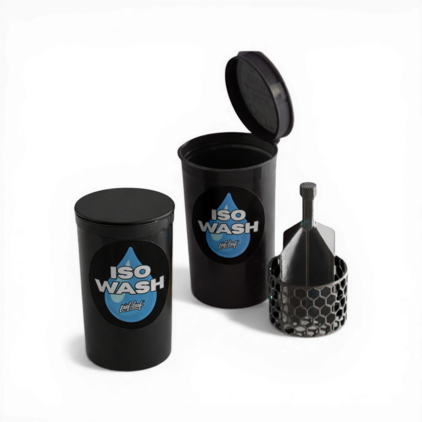 ISO Wash Reinigungsdose Glas Tips Wash