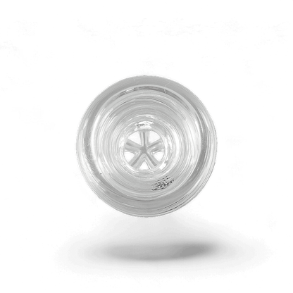 Köpfchen mit Glasieb 18,8mm transparent