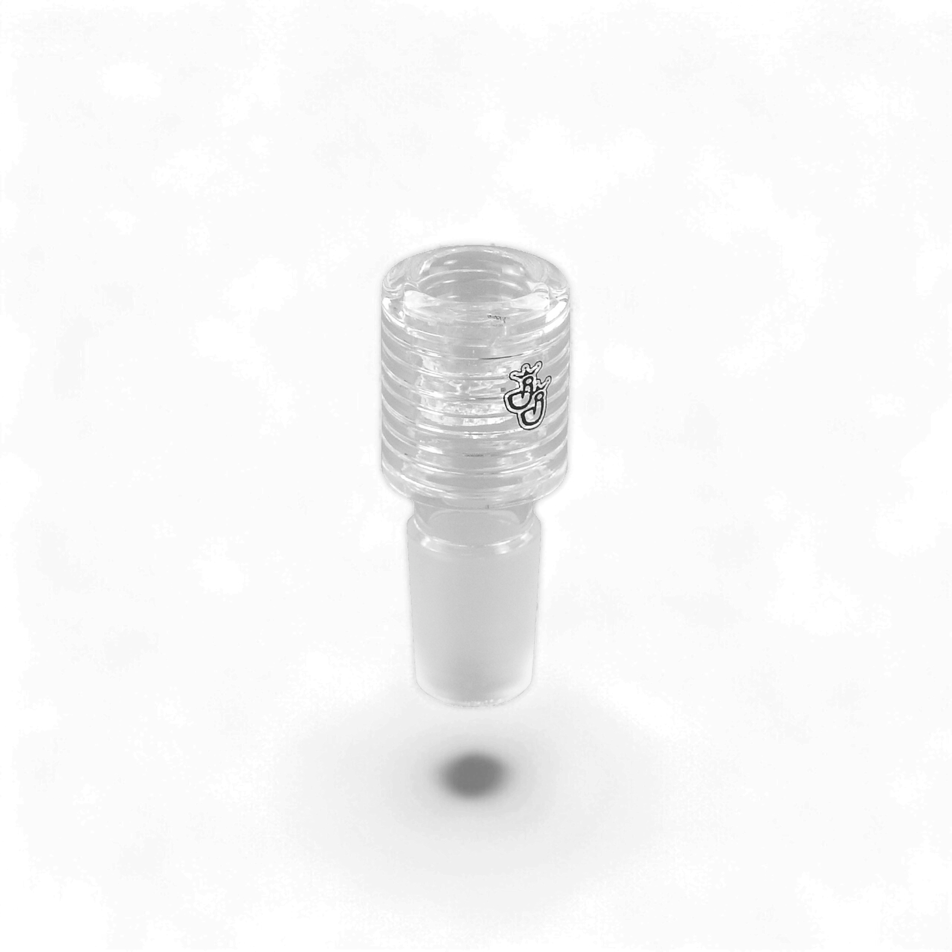 Köpfchen mit integriertem Glasiebchen – 18,8mm Borosilikatglas für Bongs