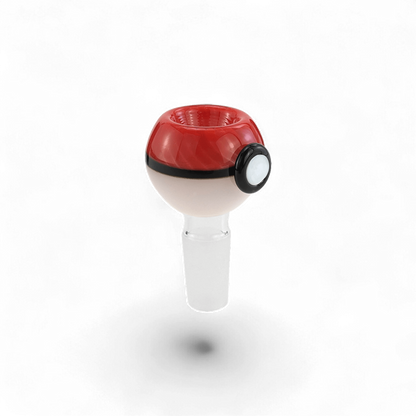 Köpfchen Pokebowl handgefertigt aus durchgefärbtem Borosilikatglas. 14,5 mm Schliff, kleiner Durchlass und einzigartiges Design für sanfte aromatische Züge.