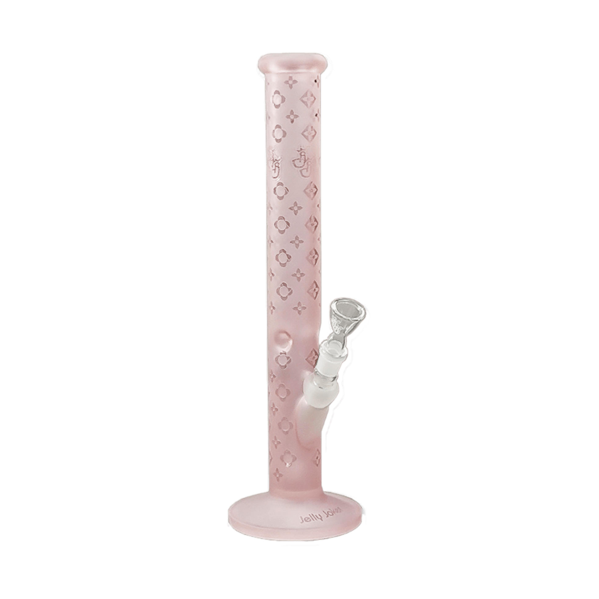 Louis PK" – 45 cm – 5 mm Borosilikatglas – Pink – Jelly Joker