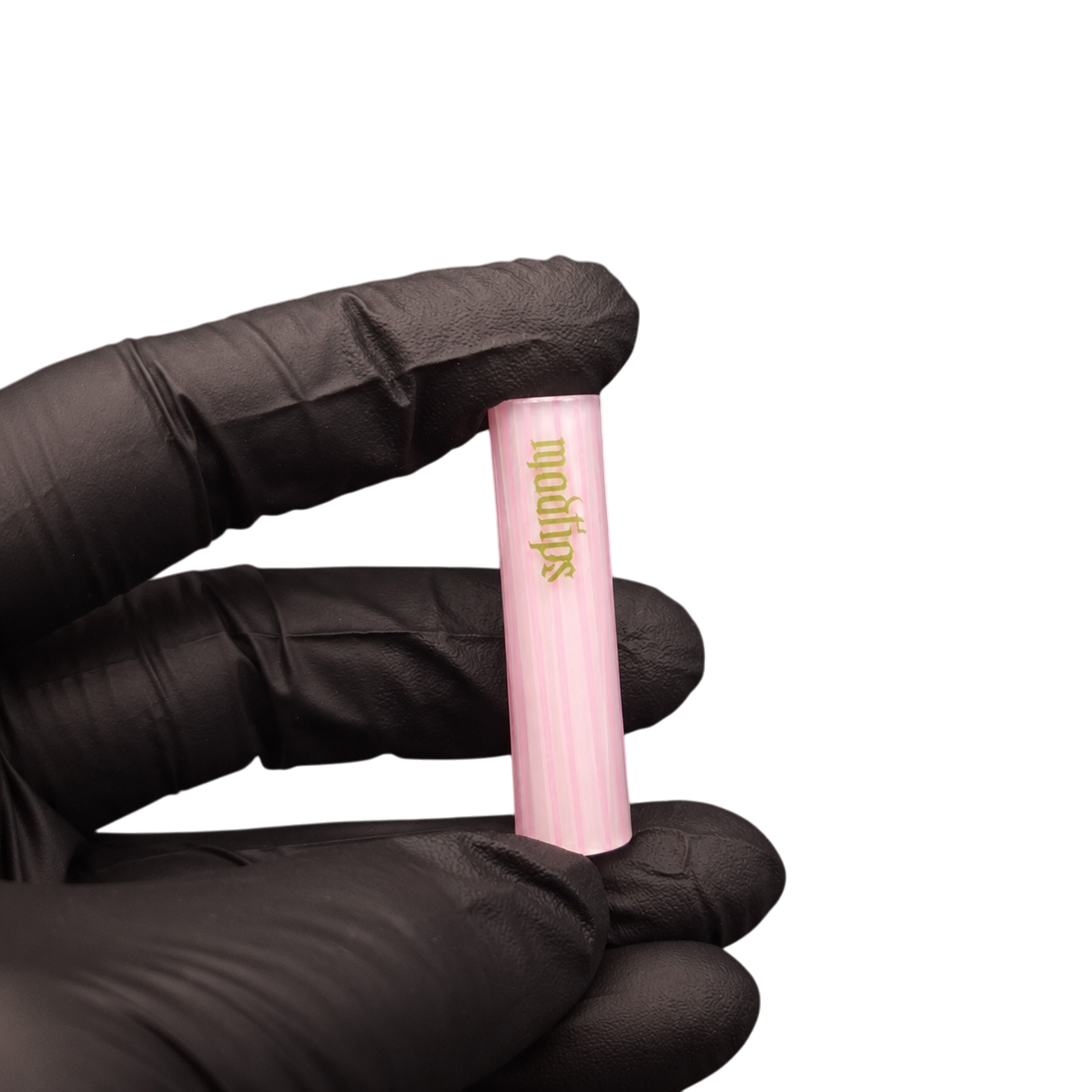 MADTIPS Pink Rainbow Core Glas Tip handcrafted