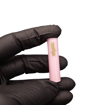 MADTIPS Pink Rainbow Core Glas Tip handcrafted