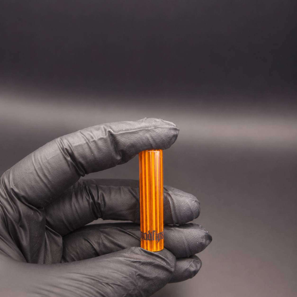 Madtips Glas Tip Orange Black 10 mm aus Brasilien