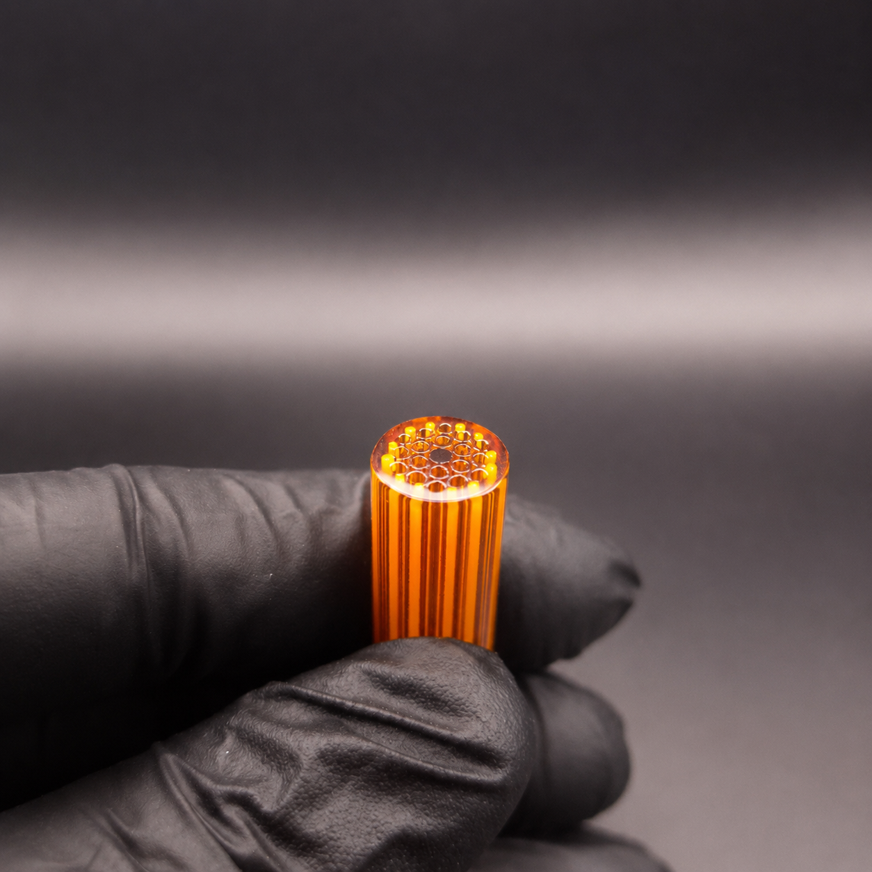 Pief-Leaf® Madtips Orange Black Glas Tip