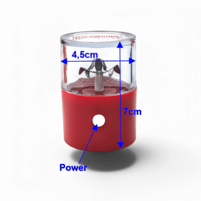 Elektrischer Grinder Mini – kompakter Kräutergrinder – Pief-Leaf®