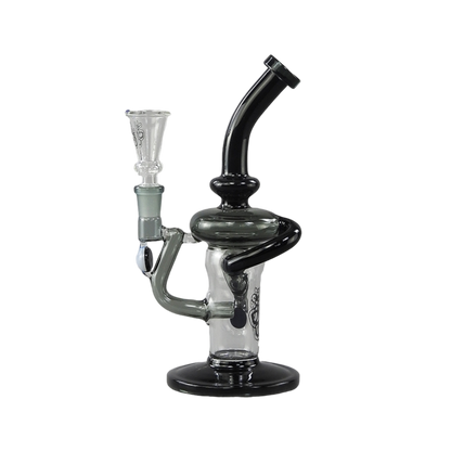 Miracle Bong aus Smoke-Glas mit 25 cm Höhe