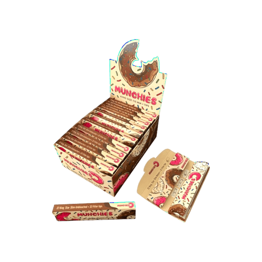 Monkey King® Munchies Papers KS Slim + Tips | Ungebleicht, Slow Burn