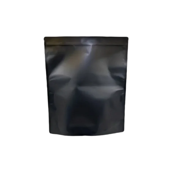 Mylar Bag Schwarz 454 g leer mit 355 x 420 mm Größe