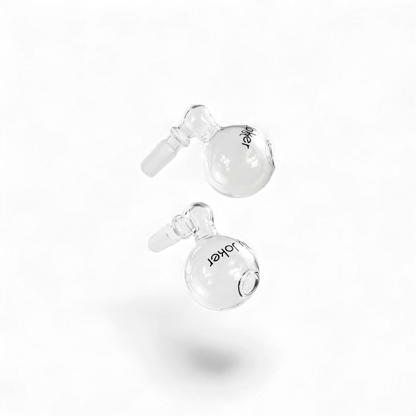 Ölkopf aus Borosilikatglas in Kugelform mit 14,5 mm Schliff – ideal für Konzentrate