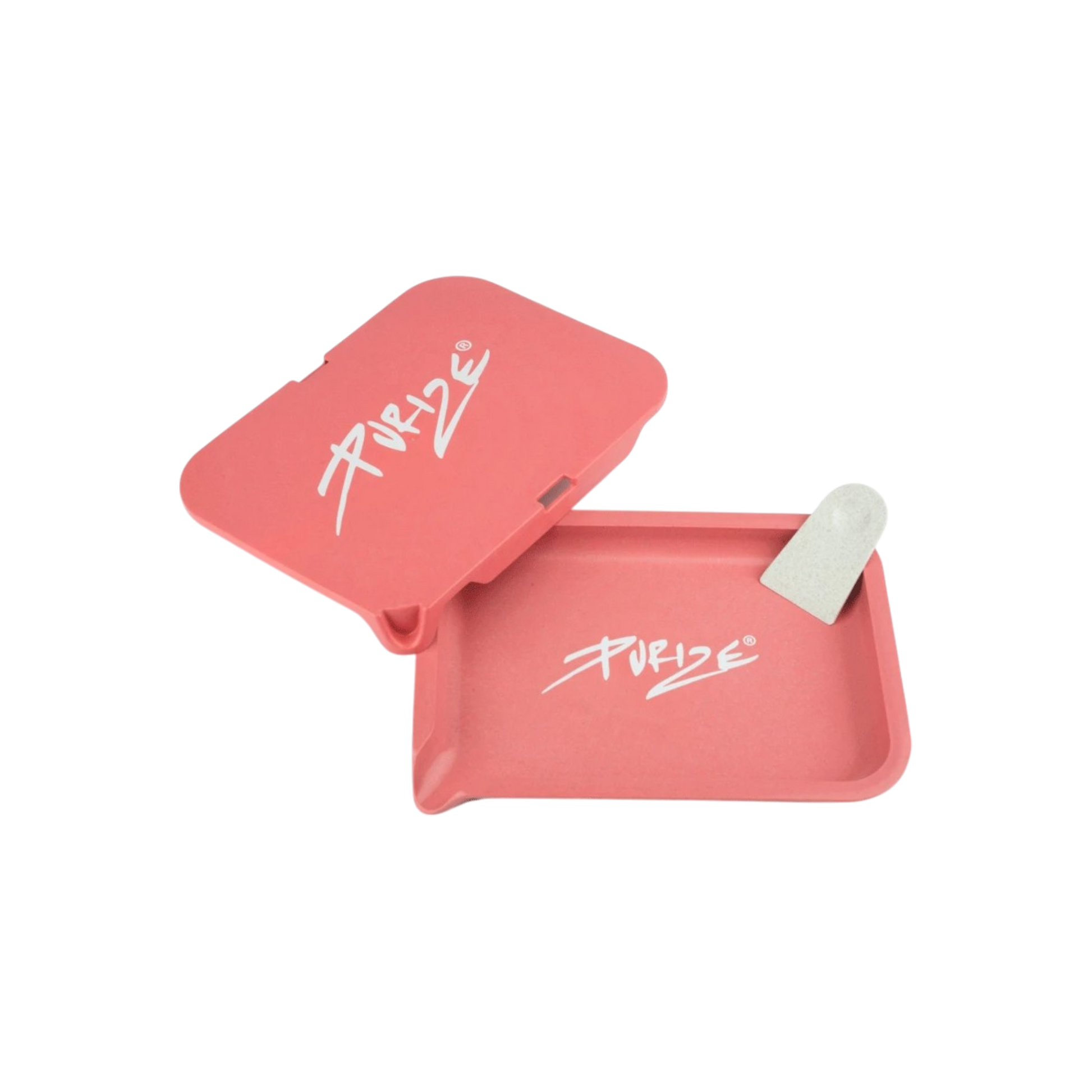 PURIZE® Plant Fiber Tray pink aus pflanzlichem Faserverbund