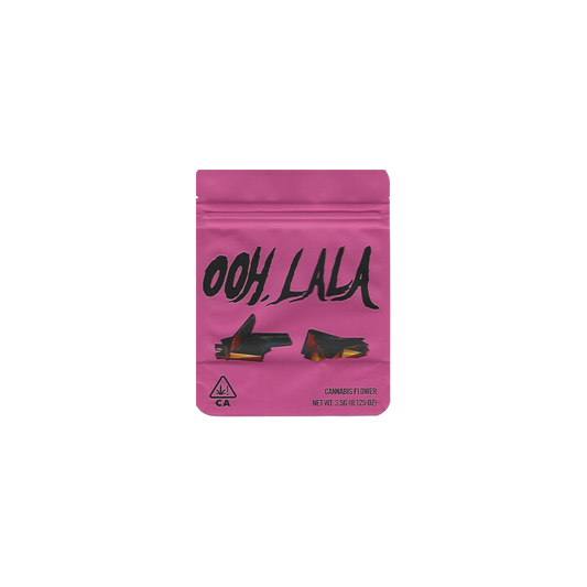 10x Lemon Nade OOH LALA Mylar Bag 3,5g + Strainlabel - Leer