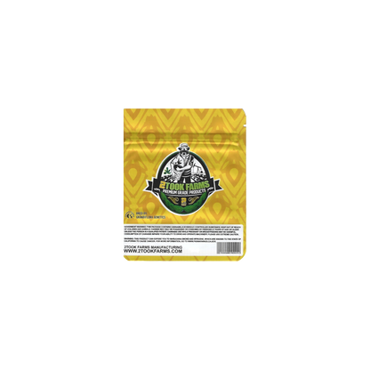 10x Pineapple Piss + Strainlabel Mylar Bag 3,5g - Leer