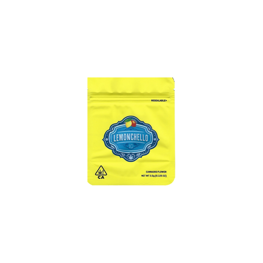 10x Lemon Nade Lemonchello Mylar Bag 3,5g + Strainlabel - Leer