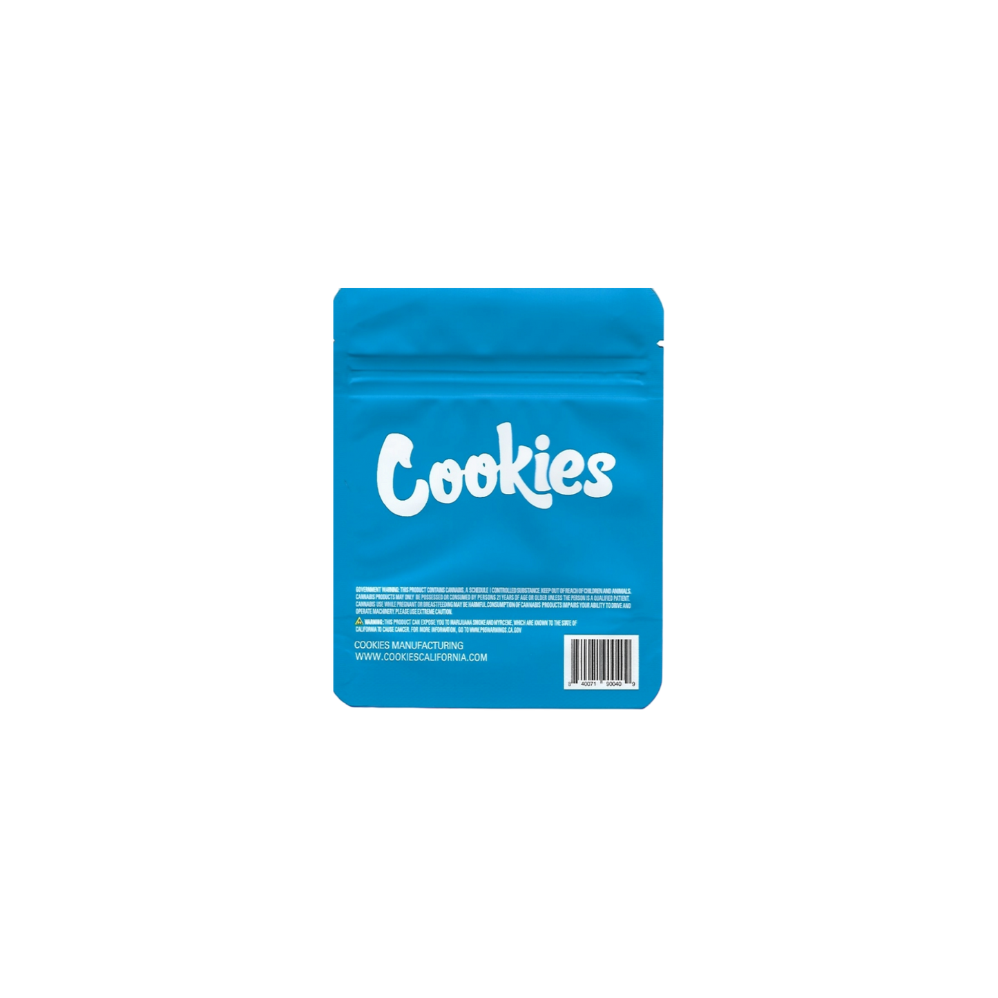 10x Cookies Cheetah Piss Strainlabel Mylar Bag 3,5g - Leer