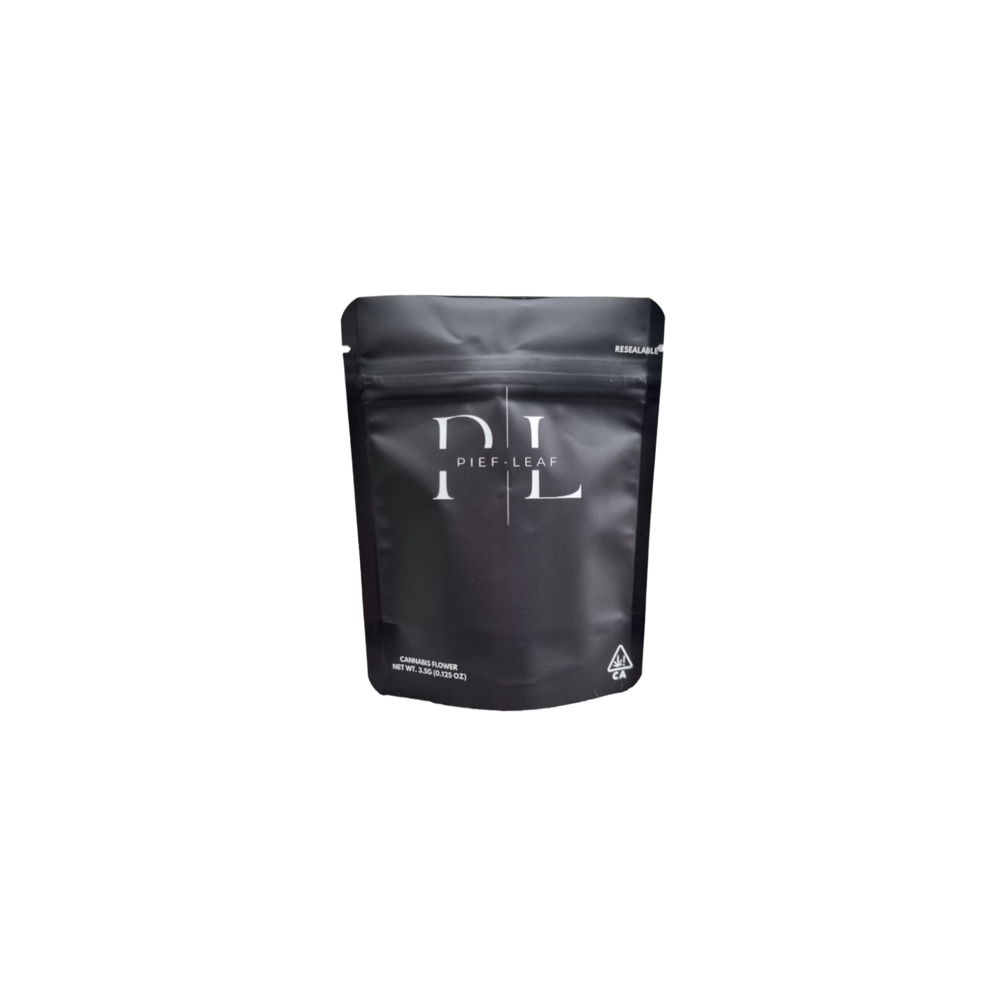 10x PL Black Mylar Bag 3,5g - Leer