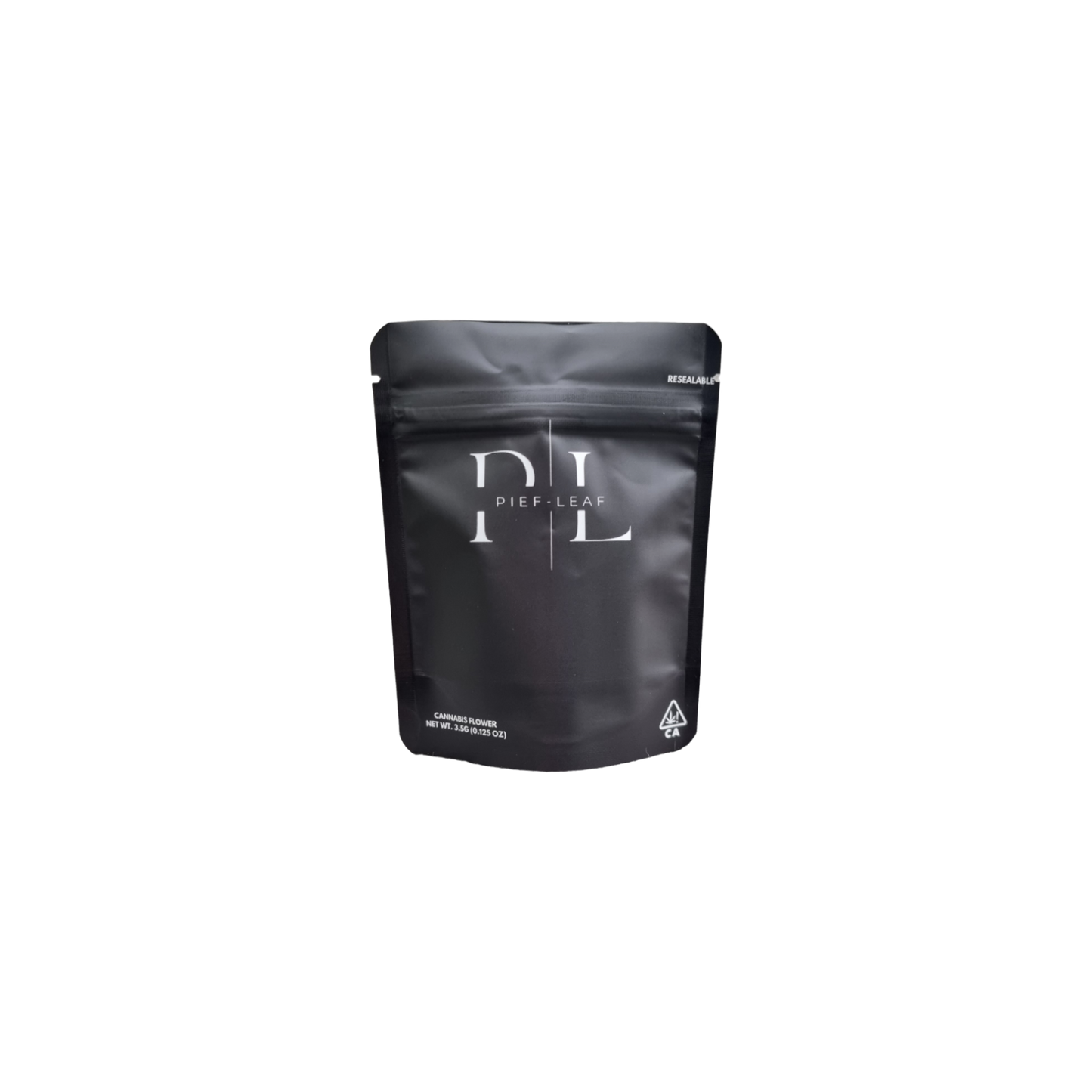 100x PL Black Mylar Bag 3,5g - Leer