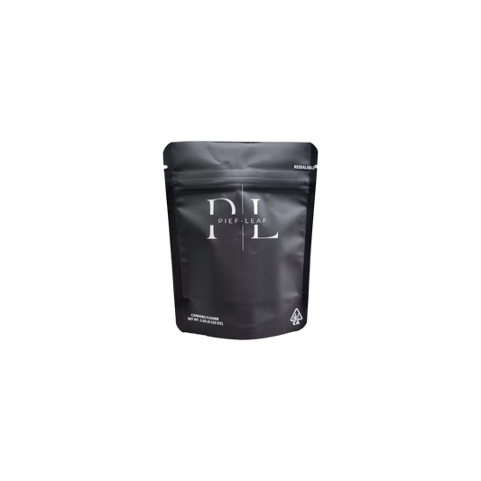 100x PL Black Mylar Bag 3,5g - Leer