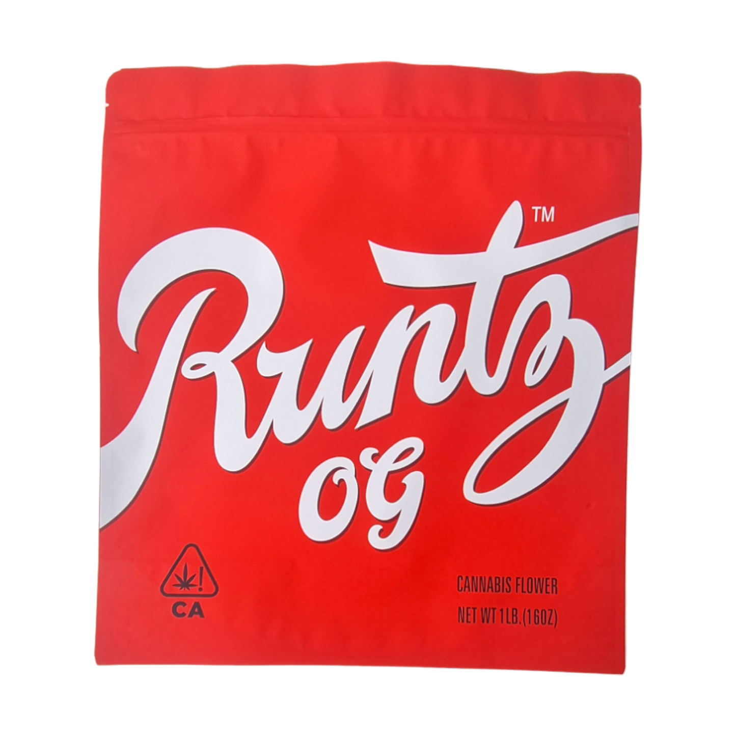 1x Runtz OG Mylar Bag 454g - Leer