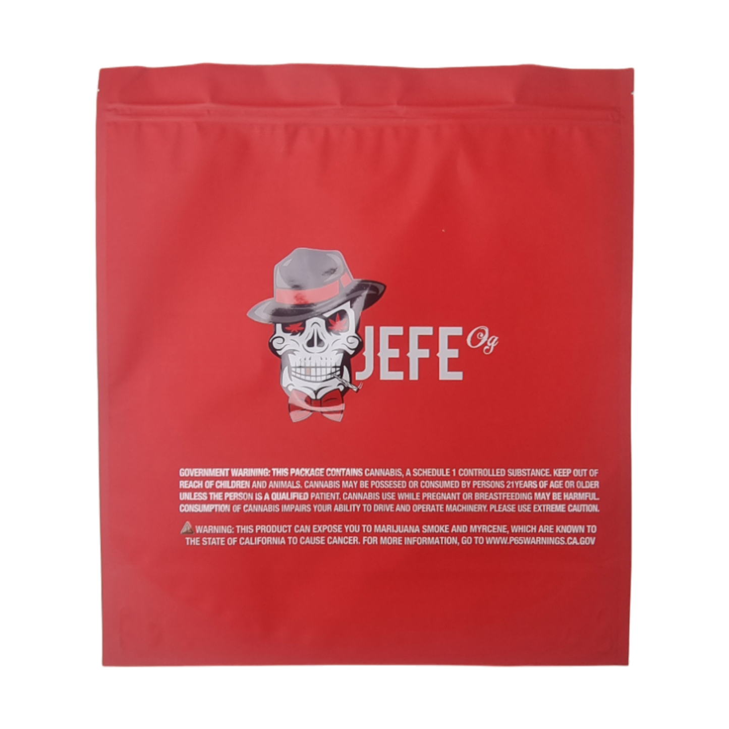 1x Cookies Jefe OG Mylar Bag 454g - Leer