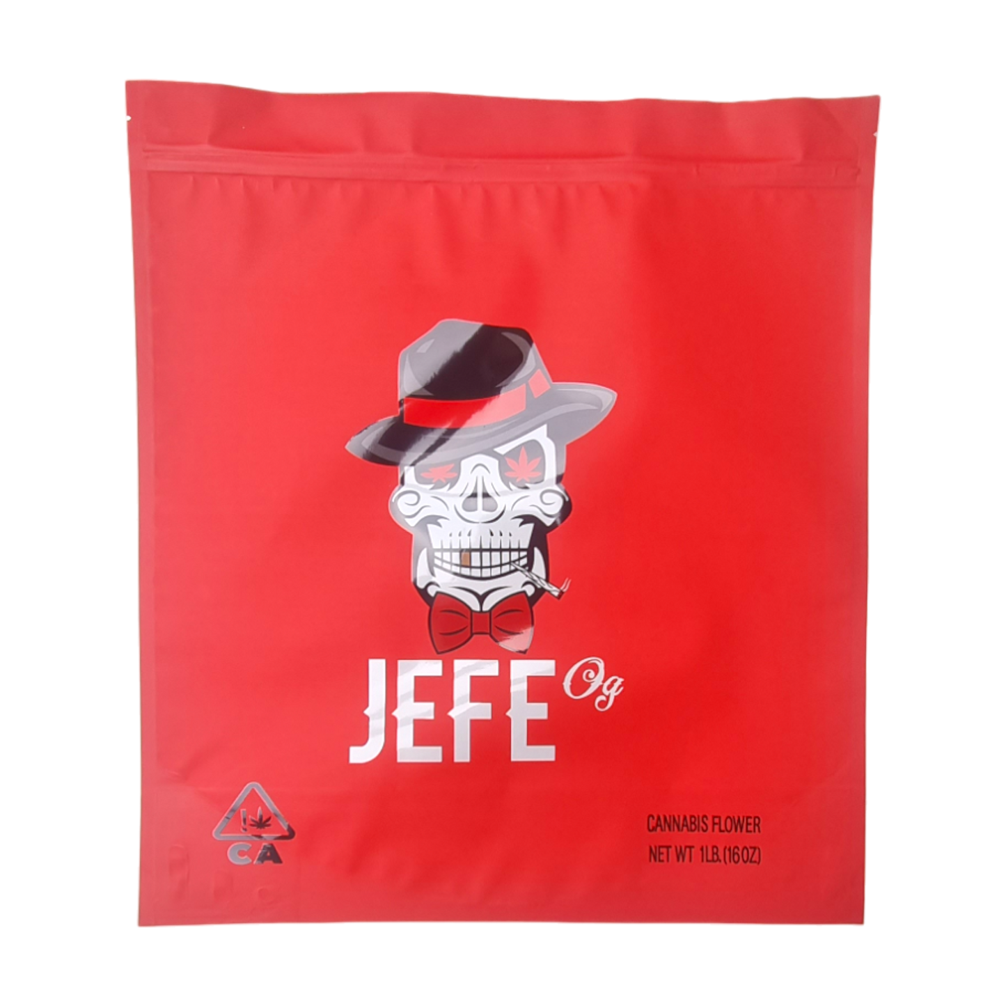 1x Cookies Jefe OG Mylar Bag 454g - Leer