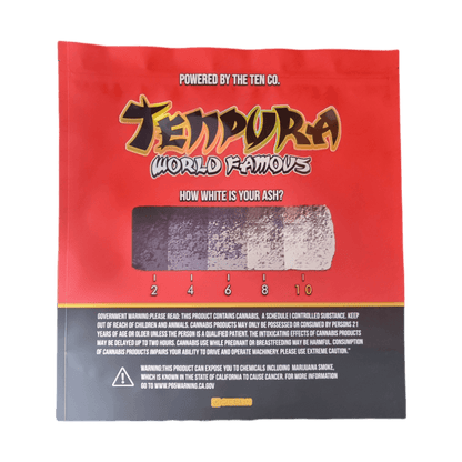 1x THE TEN co. Tenpura Mylar Bag 454g - Leer