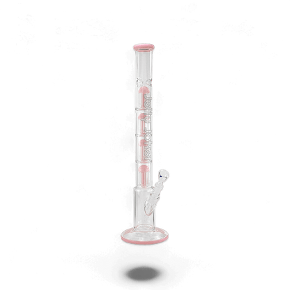 Bong Pink Poppet 58cm hoch aus Glas mit 6-Arm-Perkolator, erhältlich bei Pief-Leaf®