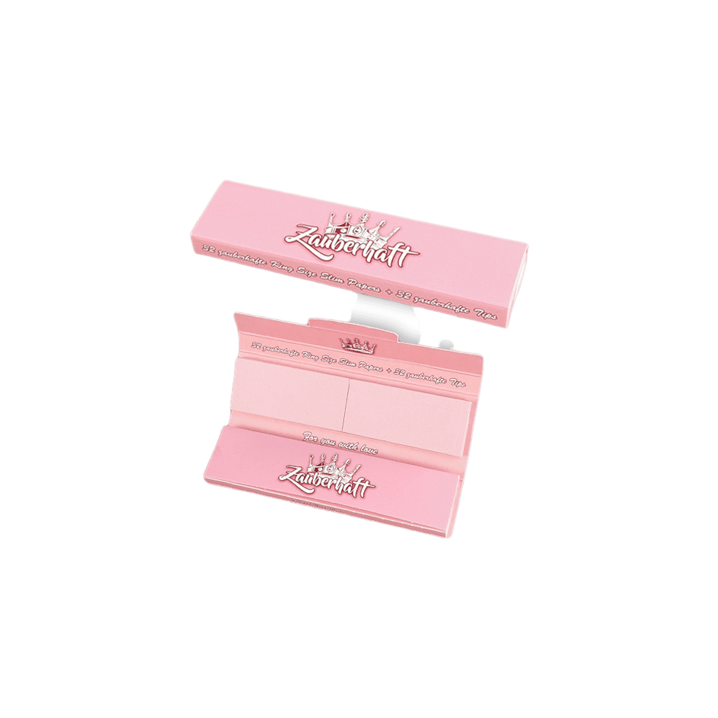Pink Papers King Size Slim Tips Booklet