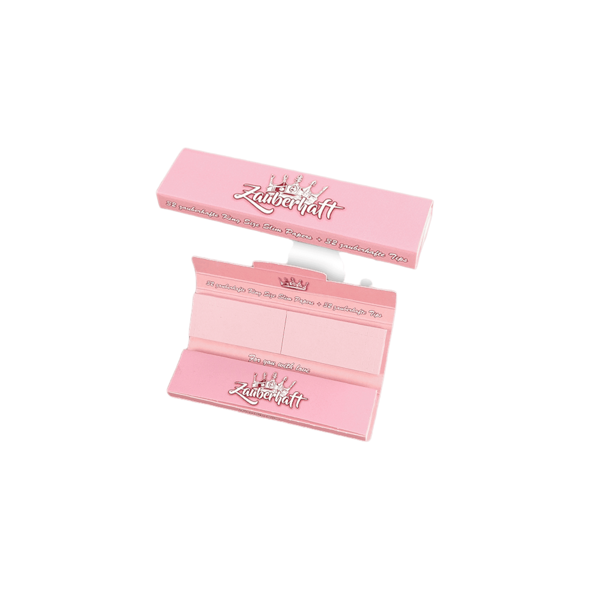 Pink Papers King Size Slim Tips Booklet
