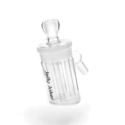 Vorkühler Ant aus Glas – kompakter 14,5 mm Pre-Cooler mit herausnehmbarem 4-Arm-Perkolator