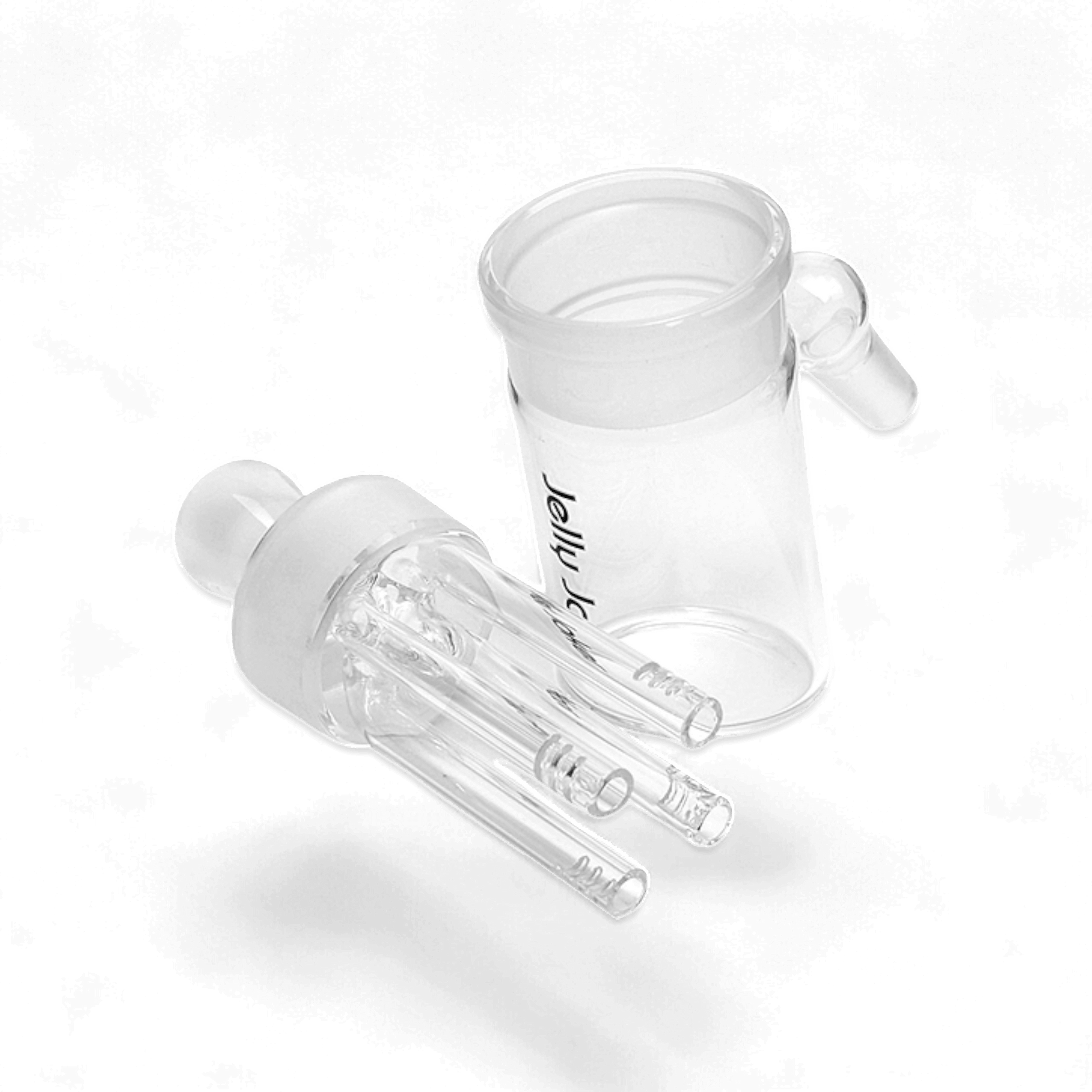 Vorkühler Ant19 – kompakter Glas-Vorkühler mit vierarmigem Perkolator