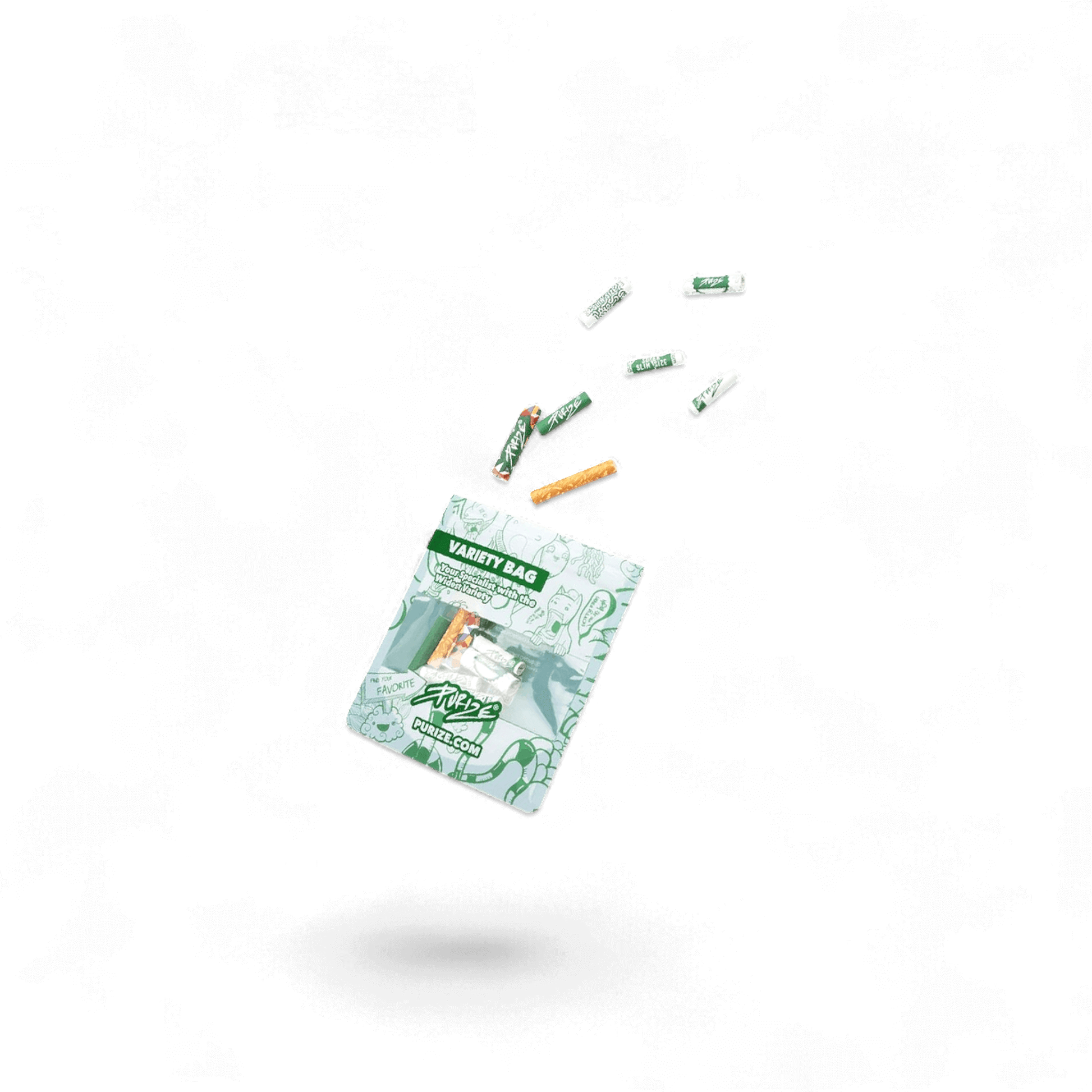 PURIZE Variety Bag – Filtervielfalt zum Testen in einem Set