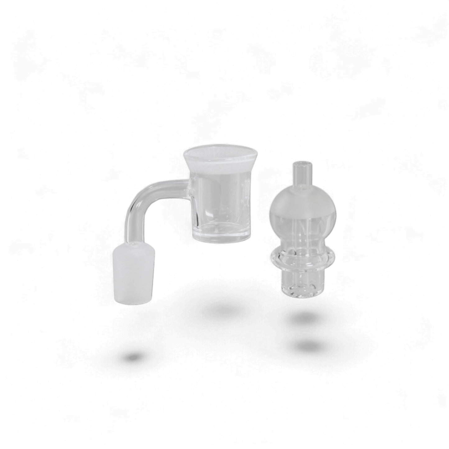 Quarz Banger 14,5 mm mit Carb Cap von Black Leaf