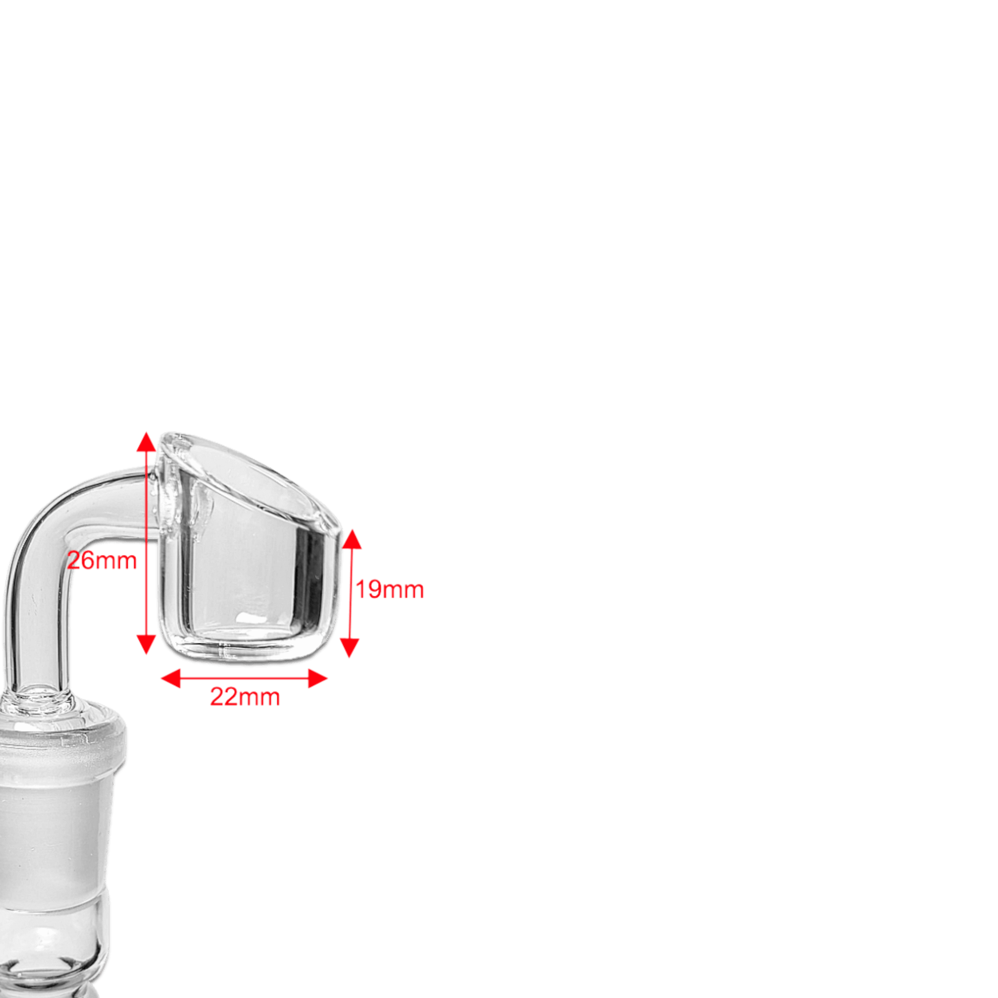 Quarzbanger 18,8 mm Male