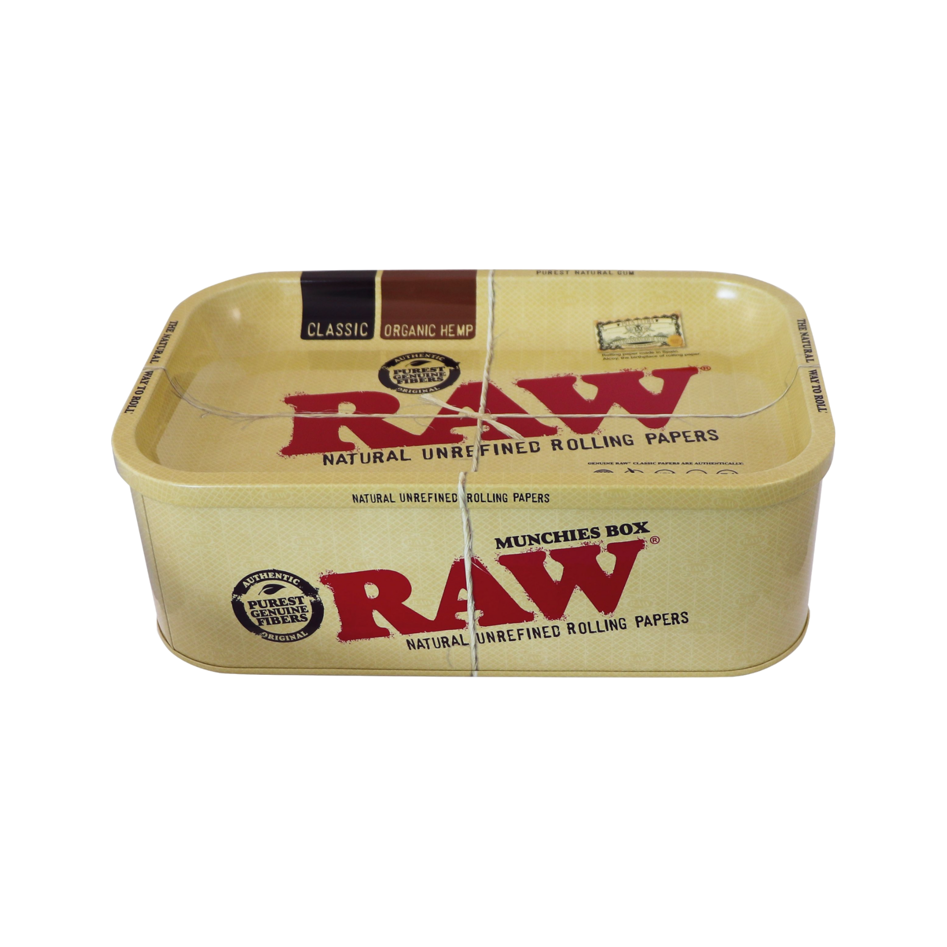 RAW Munchies Box Metallcase mit Rolling Tray