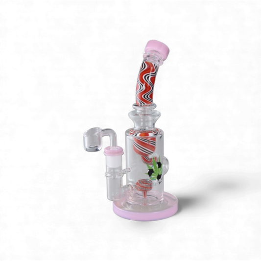 Recycler Dab Rig mit Spiralperkolator