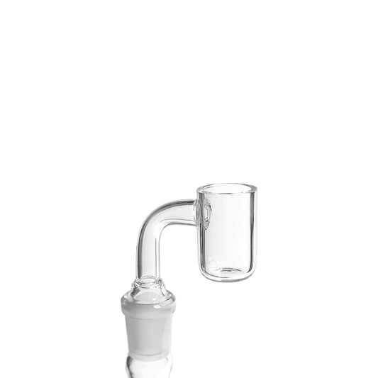 Regular Banger 14,5 cm aus klarem 2 mm Glas mit Male-Anschluss