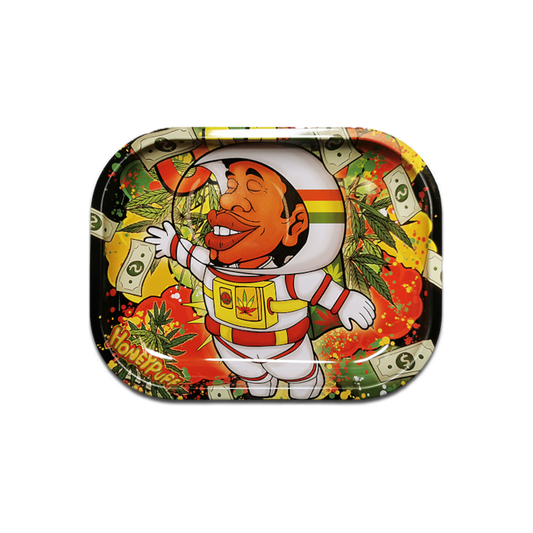 Rolling Tray Astronaut aus Metall 14x18 cm Produktfoto